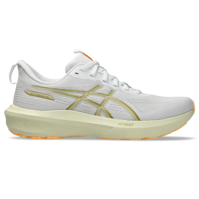 ASICS GT 1000 14 - White/Lemon