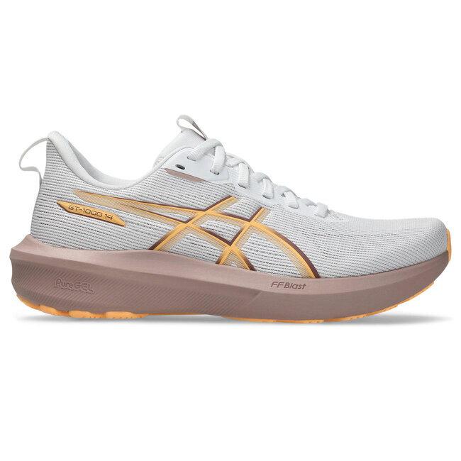 ASICS GT-1000 14 W - White/Rubble Red