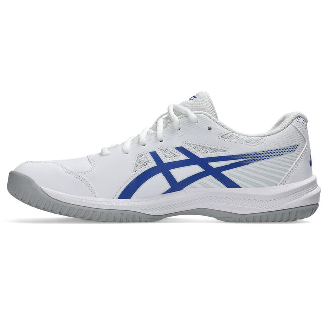 ASICS  Court Slide 4 - White/Dark Cobalt