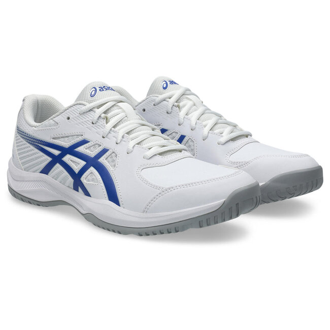ASICS  Court Slide 4 - White/Dark Cobalt