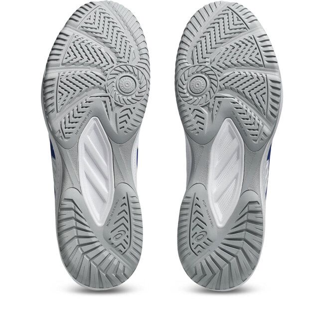 ASICS  Court Slide 4 - White/Dark Cobalt