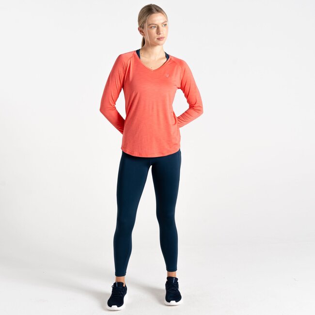 Dare2B Discernible Tee LONG W -  Peach Bloom