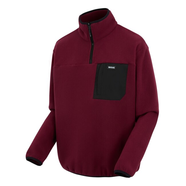 REGATTA Frankie Half Zip M - Dark Maroon