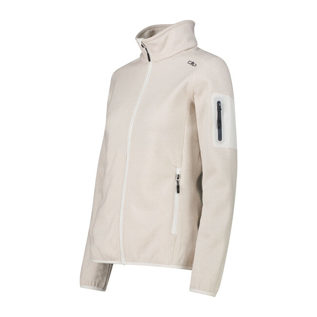 CMP W Fleece Jacket  - Gesso