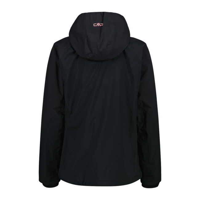 CMP W Jacket Fix Hoody - Nero