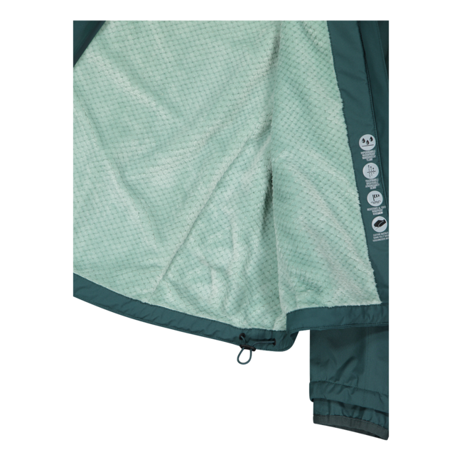 CMP W Jacket Fix Hoody - Green