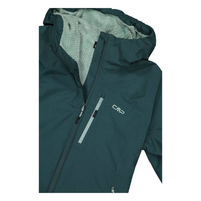 CMP W Jacket Fix Hoody - Green