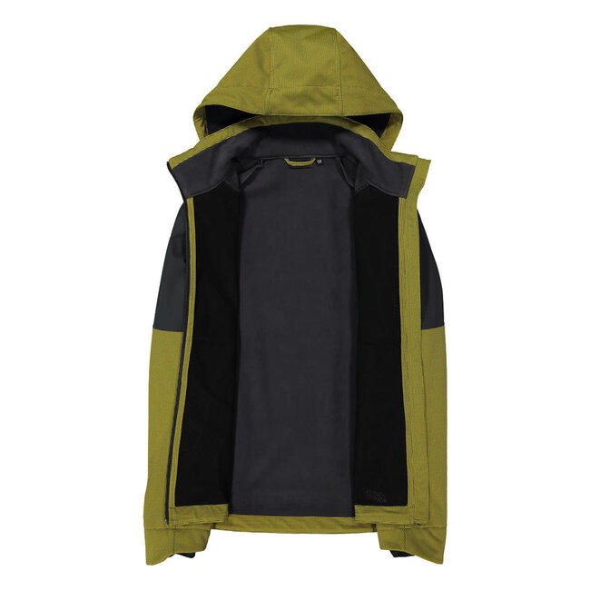 CMP Man Soft Jacket Zip - Gold Green