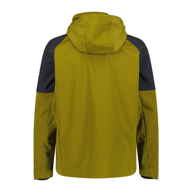 CMP Man Soft Jacket Zip - Gold Green
