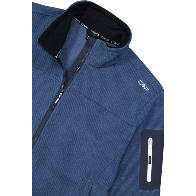 CMP Man Fleece Jacket - BlueStone