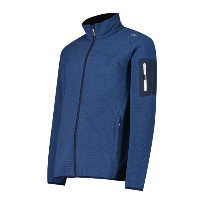 CMP Man Fleece Jacket - BlueStone