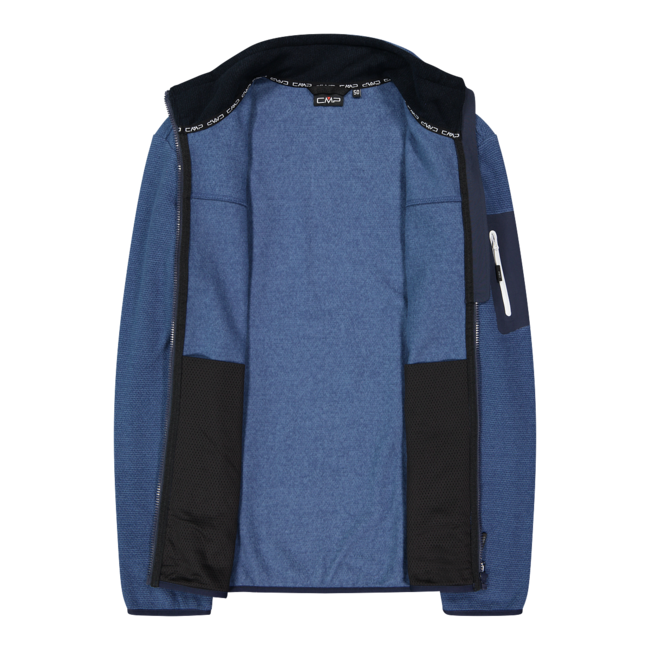 CMP Man Fleece Jacket - BlueStone