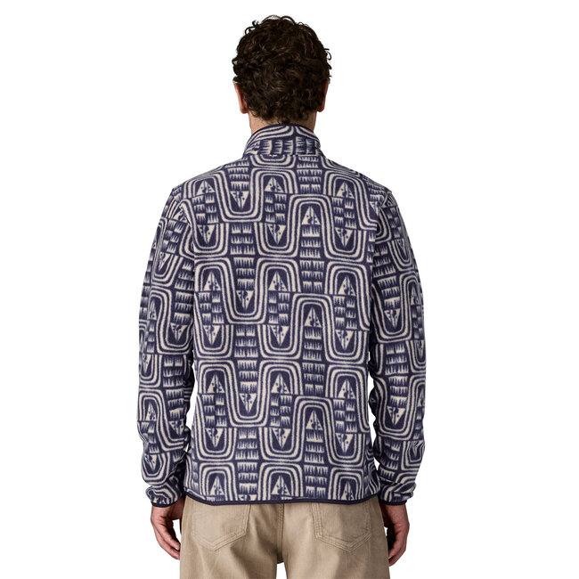 PATAGONIA M's LW Synch Snap-T P/O - Flow: Sunken Blue