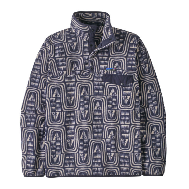 PATAGONIA M's LW Synch Snap-T P/O - Flow: Sunken Blue