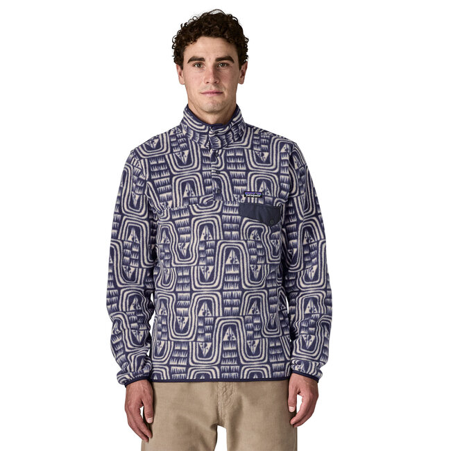 PATAGONIA M's LW Synch Snap-T P/O - Flow: Sunken Blue