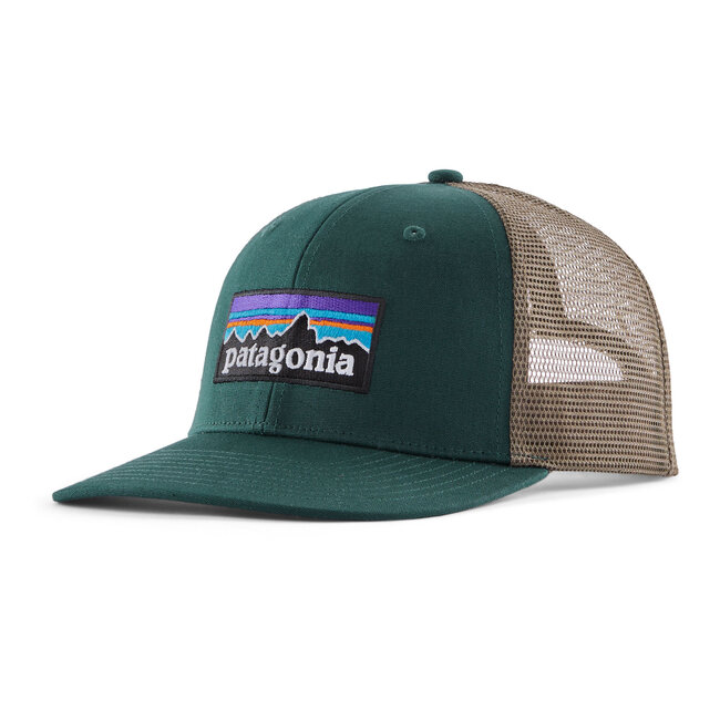 PATAGONIA P-6 Logo Trucker Hat - Cascade Green