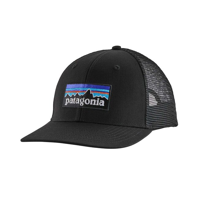 PATAGONIA  P-6 Logo Trucker Hat - Black