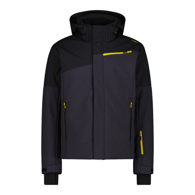 CMP Jacket Fix Hoody Ski - Black