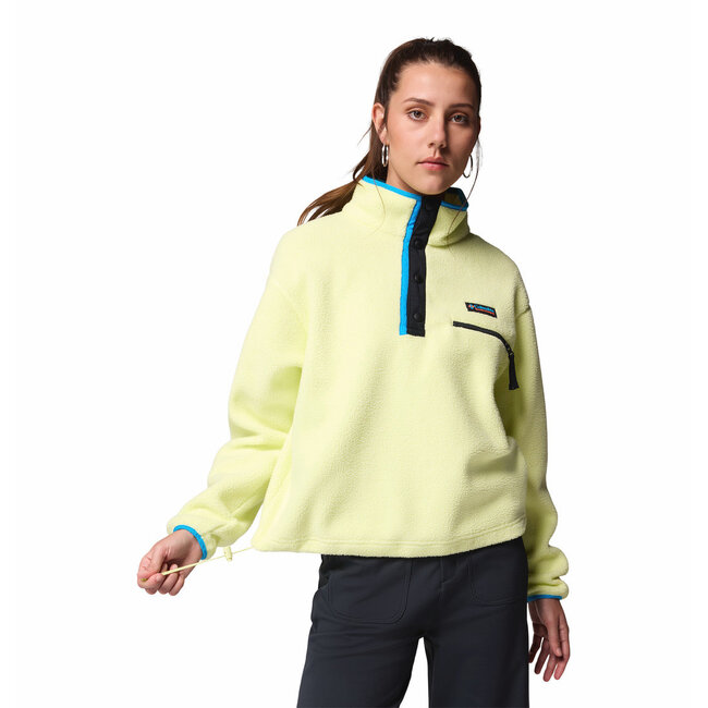 COLUMBIA Helvetia™ II Cropped Half Snap Fleece - Citron Haze