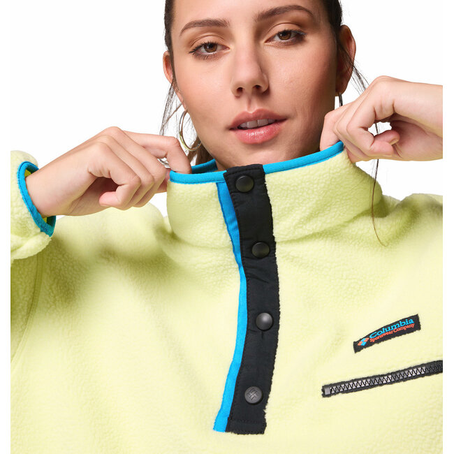 COLUMBIA Helvetia™ II Cropped Half Snap Fleece - Citron Haze