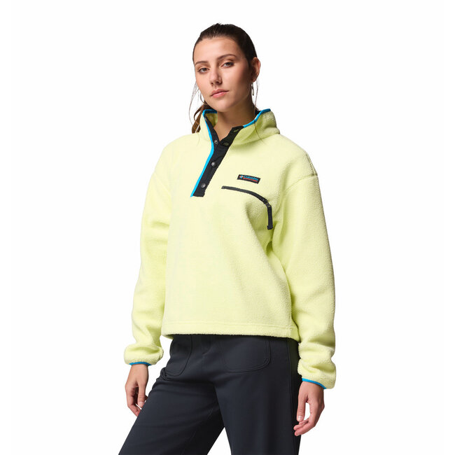 COLUMBIA Helvetia™ II Cropped Half Snap Fleece - Citron Haze