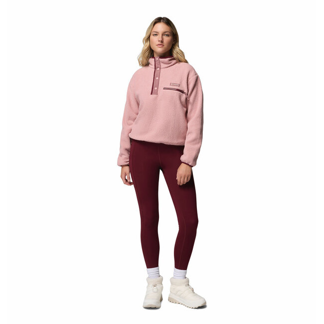 COLUMBIA Helvetia™ II Cropped Half Snap Fleece - Eraser Pink, Fi