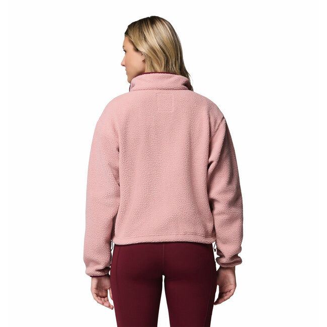 COLUMBIA Helvetia™ II Cropped Half Snap Fleece - Eraser Pink, Fi