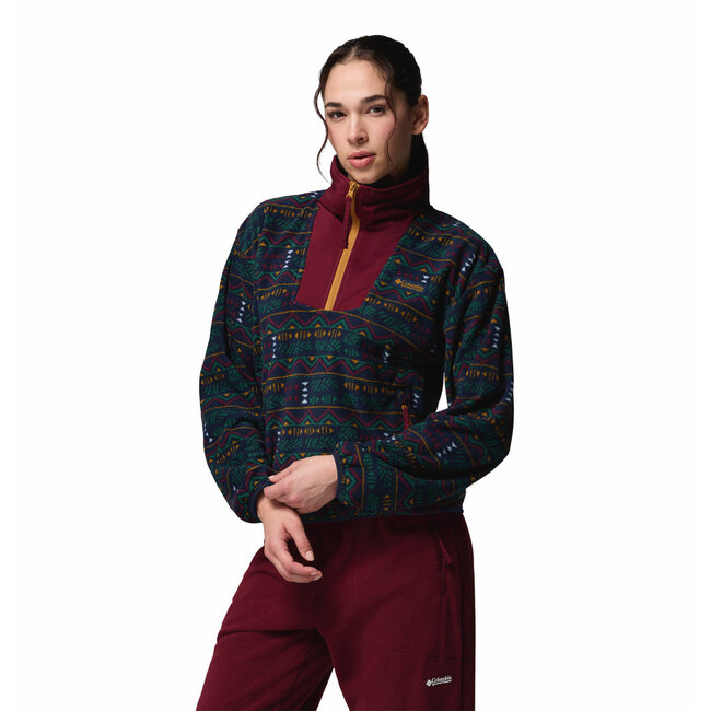 COLUMBIA Sequoia Grove™ Printed Half Zip W - Collegiate Navy