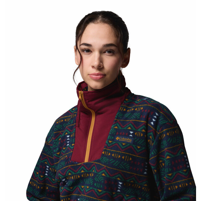 COLUMBIA Sequoia Grove™ Printed Half Zip - Collegiate Navy