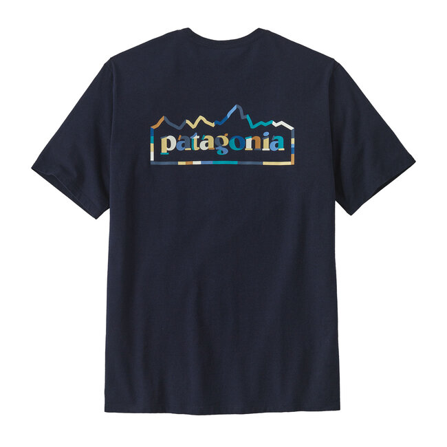 PATAGONIA M's  Logo Responsabili Tee - New Navy