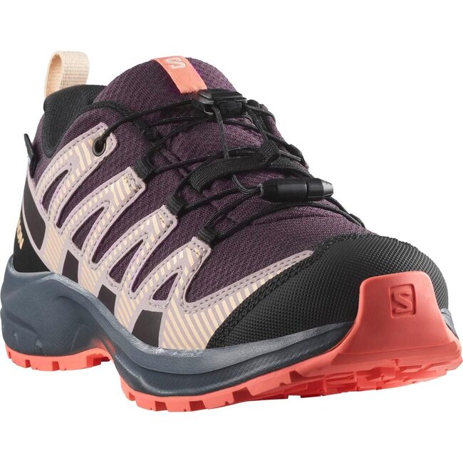 SALOMON Xa PRO 3D  v8 WP J - Plum/Turbulence/Coral
