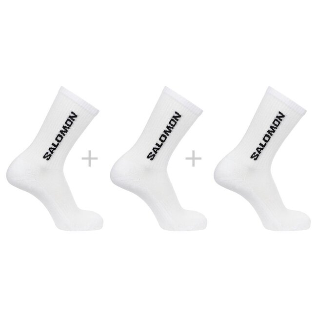 SALOMON EveryDay Crew 3 PACK - White