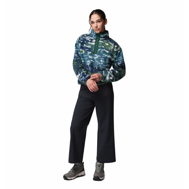 COLUMBIA Helvetia™ II Printed Cropped Half Snap - Everblue Sister