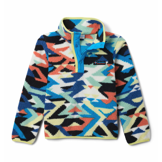 COLUMBIA Helvetia™ II Printed Half Snap Fleece - Compass Blue Re