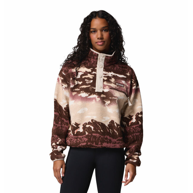 COLUMBIA Helvetia™ II Printed Cropped Half Snap - Tobacco Sisters