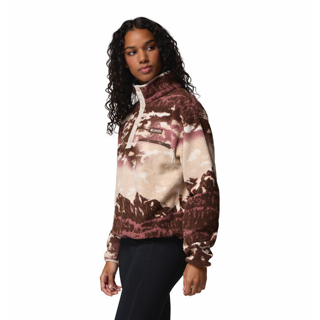 COLUMBIA Helvetia™ II Printed Cropped Half Snap - Tobacco Sisters