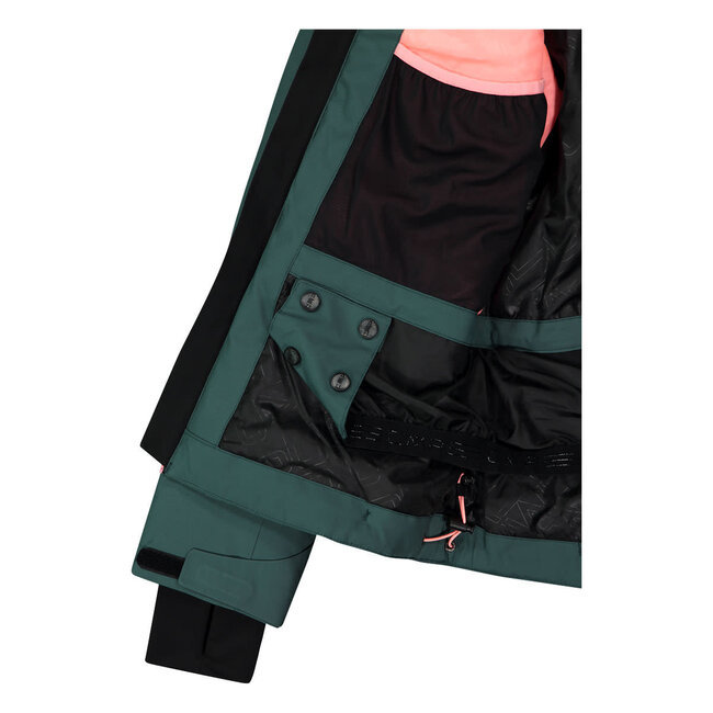 CMP  W Jacket Fix Hoody Ski - TrekGreen