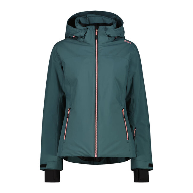 CMP  W Jacket Fix Hoody Ski - TrekGreen