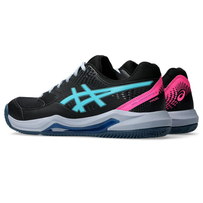 ASICS Gel Dedicate 8  PADEL - Black/Energy Aqua