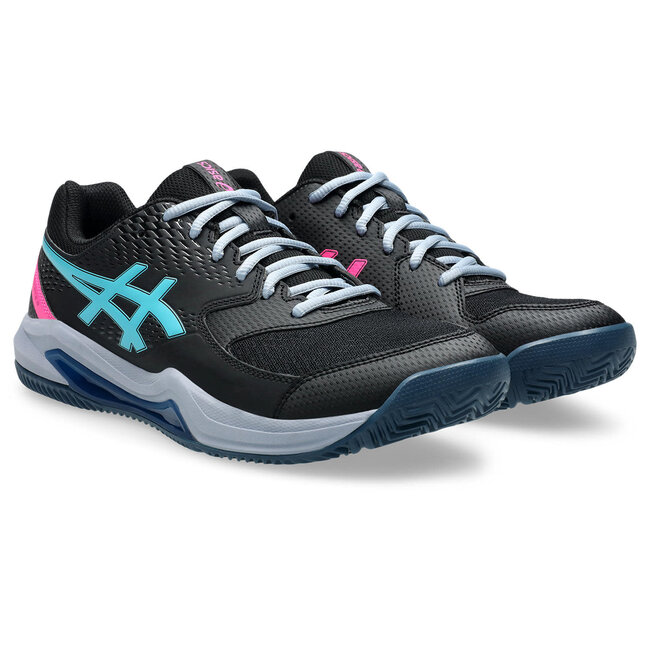 ASICS Gel Dedicate 8  PADEL - Black/Energy Aqua