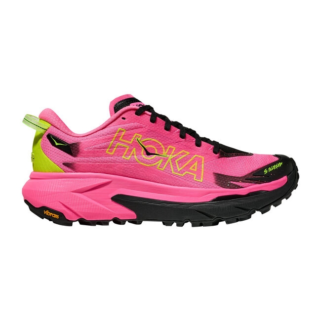 HOKA Mafate 5 W - Neon Rose/Black