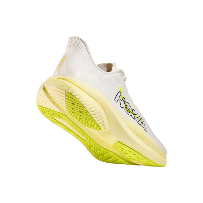 HOKA Mach 6 W - White/Neon Citrus