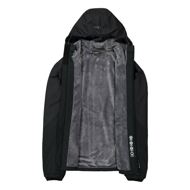CMP Man Jacket Zip - Black
