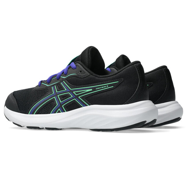 ASICS CONTEND 9 GS - Black/Vital Green