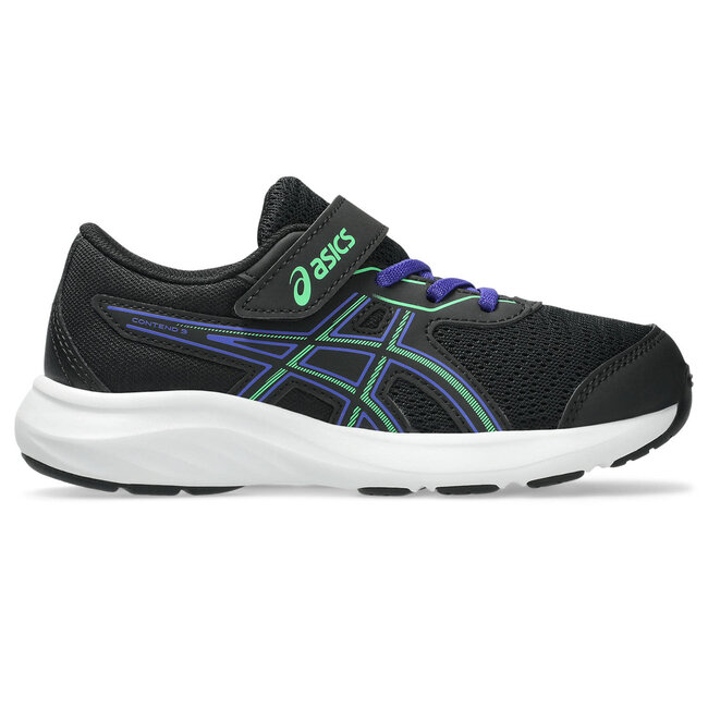 ASICS CONTEND 9 PS - Black/Vital Green