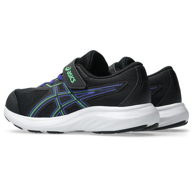ASICS CONTEND 9 PS - Black/Vital Green
