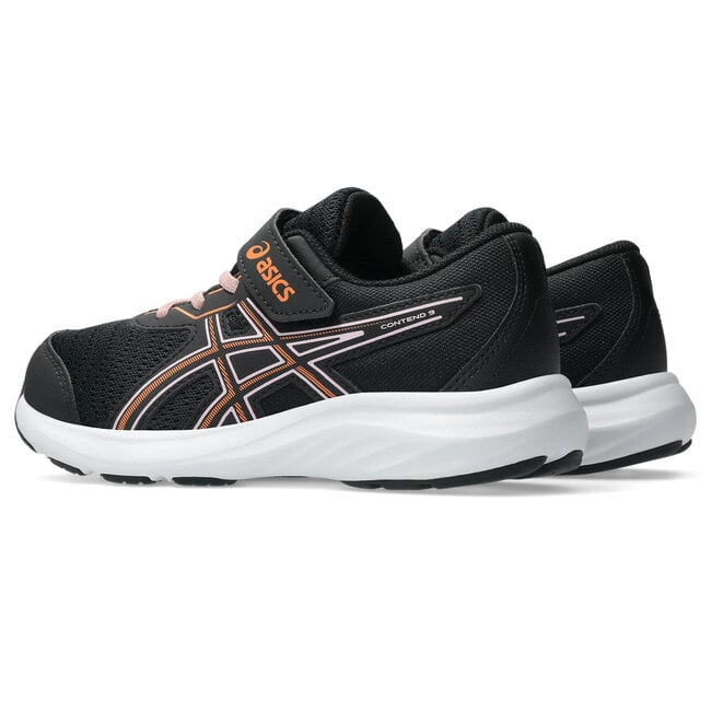 ASICS CONTEND 9 PS - Black/Sun Peach