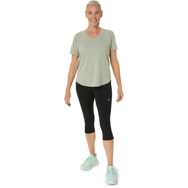 ASICS ROAD HIGH WAIST CAPRI TIGHT - Performance Black