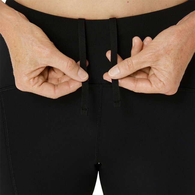 ASICS ROAD HIGH WAIST CAPRI TIGHT - Performance Black