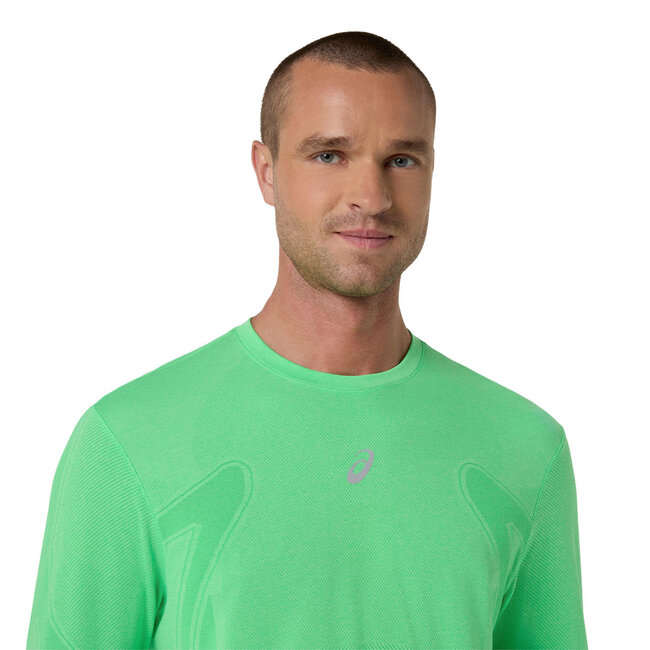 ASICS ROAD SEAMLESS LS TOP - Vital Green/Illuminate Green